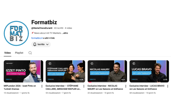 Formatbiz Debuts YouTube Channel Featuring Exclusive Lucas Bravo Interview from Paris